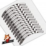 Mountain Bicycle Wheels MTB Rim Decal Stickers for ENVE M90 TEN